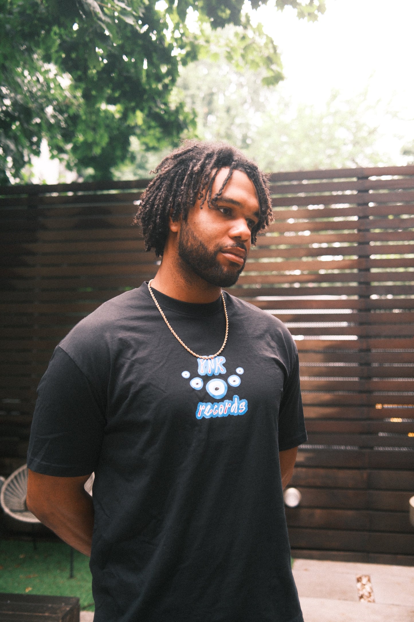 PNK | Evil Eye Tee | Black